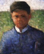 Georges Seurat The Little Peasant in Blue china oil painting artist